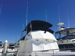 Advanced Canvas & Upholstery Services reports that color, quality and warranty are customers’ top priorities for shading options like bimini tops.