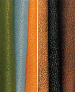 Tri Vantage's new Ultra Luxury Collection comprises three durable simulated-leather fabrics produced using environmentally conscious technology. They've void of environmental offenders, such as plasticizers, heavy metals and formaldehyde.