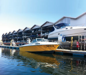 At Aussie Boat Covers in St. Kilda Marina in Melbourne, Australia, Neil Hancock regularly serves "a dozen marinas and yacht clubs located around central Melbourne.... Around the bay there are many facilities as well - marinas, fixed, protected and unprotected moorings."