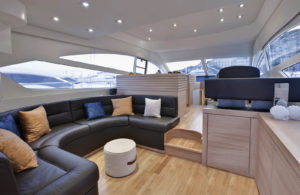 Unique color choices and custom upholstery work are increasingly in demand as boat owners strive to personalize their vessels.