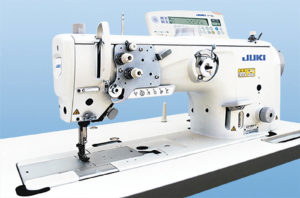 Juki industrial sewing machines have long been known for their quality and durability. Most of the machines Steven L. Kaplan sells at S. Kaplan Sewing Machine Co. Inc. come with a variable speed servo motor. They are exceptionally quiet, and the fabricator can adjust the speed to the particular item being sewn. 