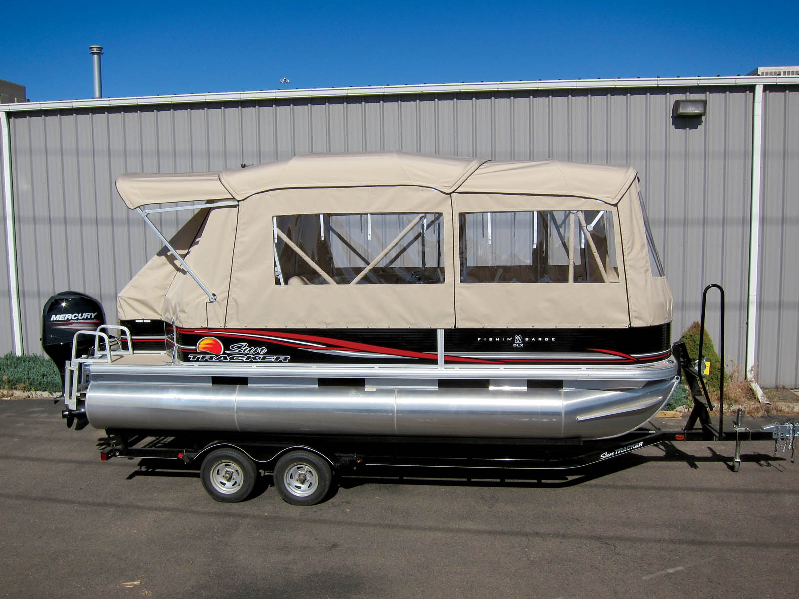 Pontoon Enclosures So who's ready for a longer boating season?