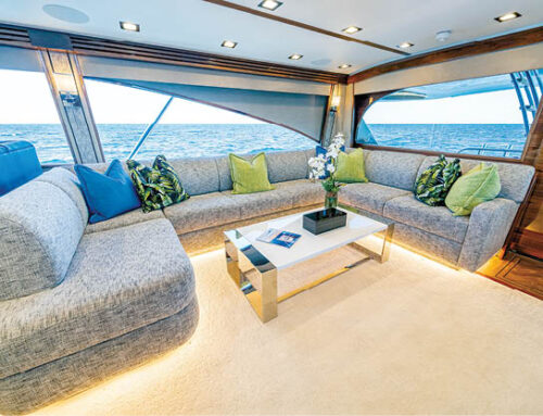 Marine flooring and fabric trends